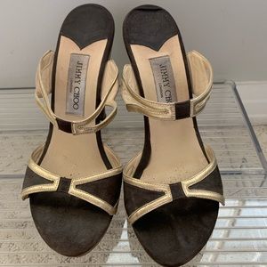 Jimmy Choo platform slides size 37